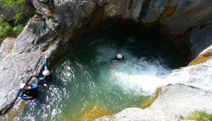Canyoning Eric Fossard - Guide de haute montagne