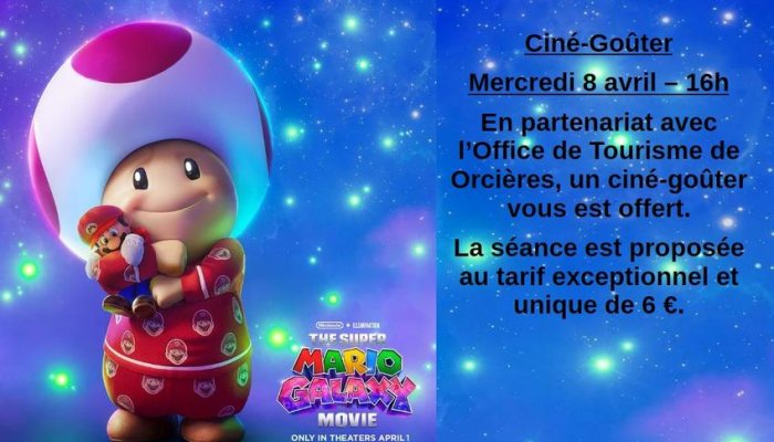 Ciné goûter Cinéma Le Poom_Orcières