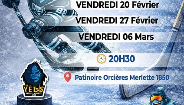 Match de Hockey : Les Yétis d'Orcières !_Orcières