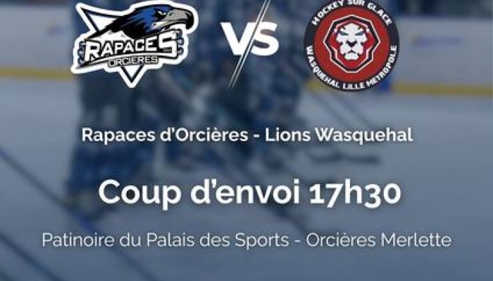 Match de hockey - Rapaces d'Orcières_Orcières