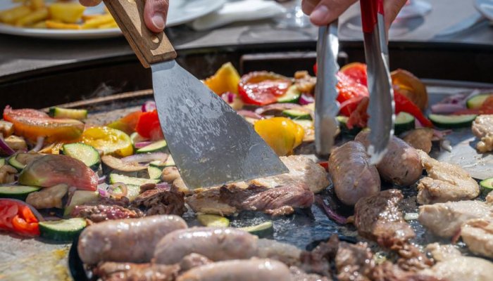 Brasero au Restaurant de Rocherousse_Orcières